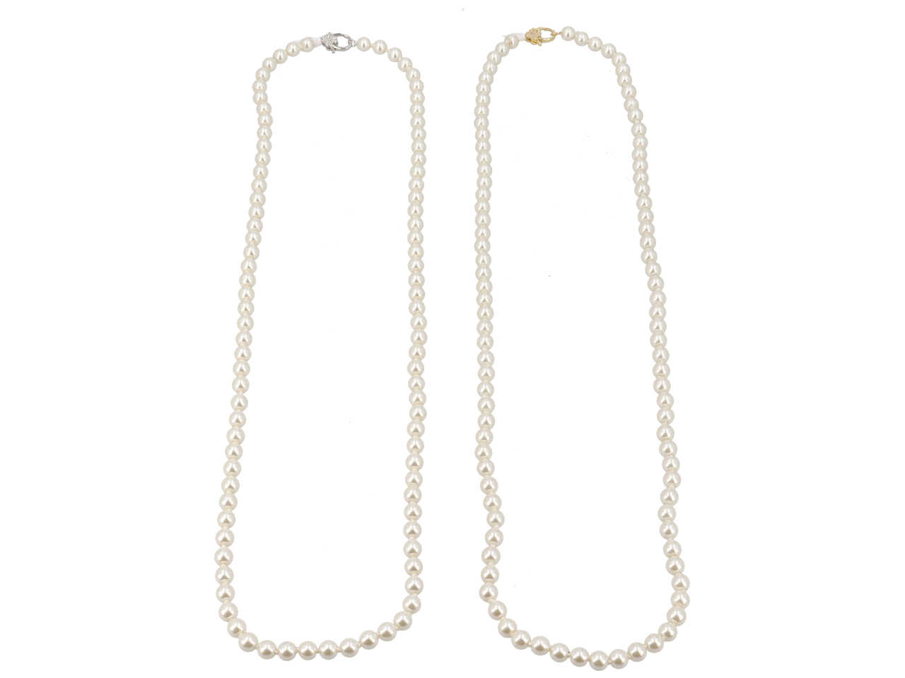 COLLANA PERLA 8MM 60CM C 10620-80