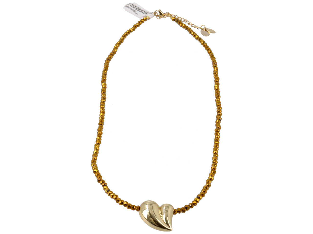 COLLANA CRISTALLO+RAME+ACCIAIO C 24424