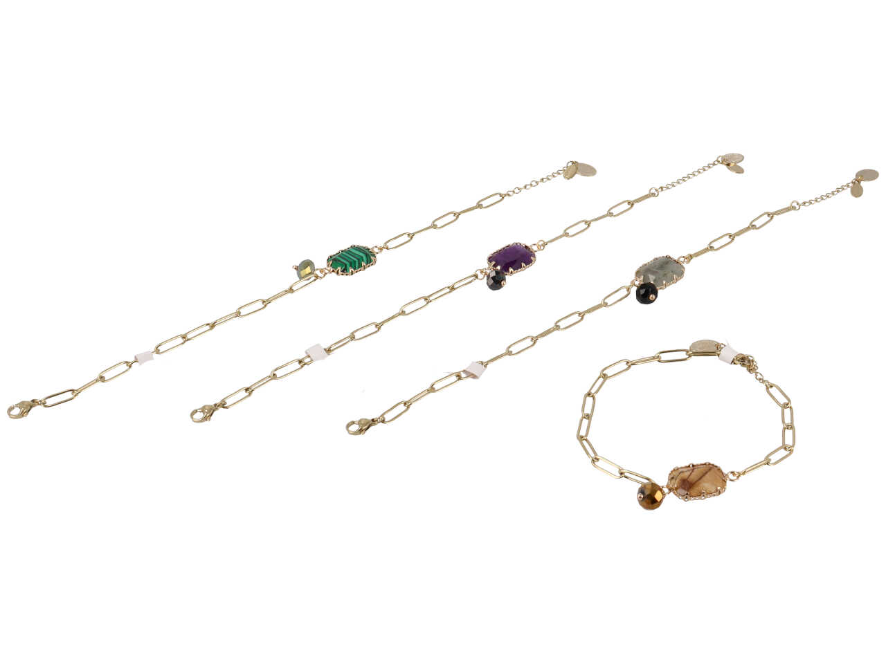 BRACCIALE ACC.+PIETRA+RAME+CRIST. B 24445