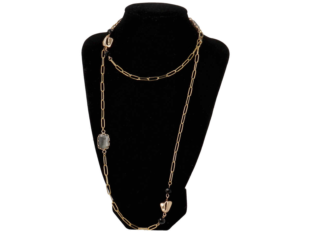 COLLANA ACC.+PIETRA+RAME+CRIST. C 24445 COLLANA ACC.+PIETRA+RAME+CRIST. C 24445