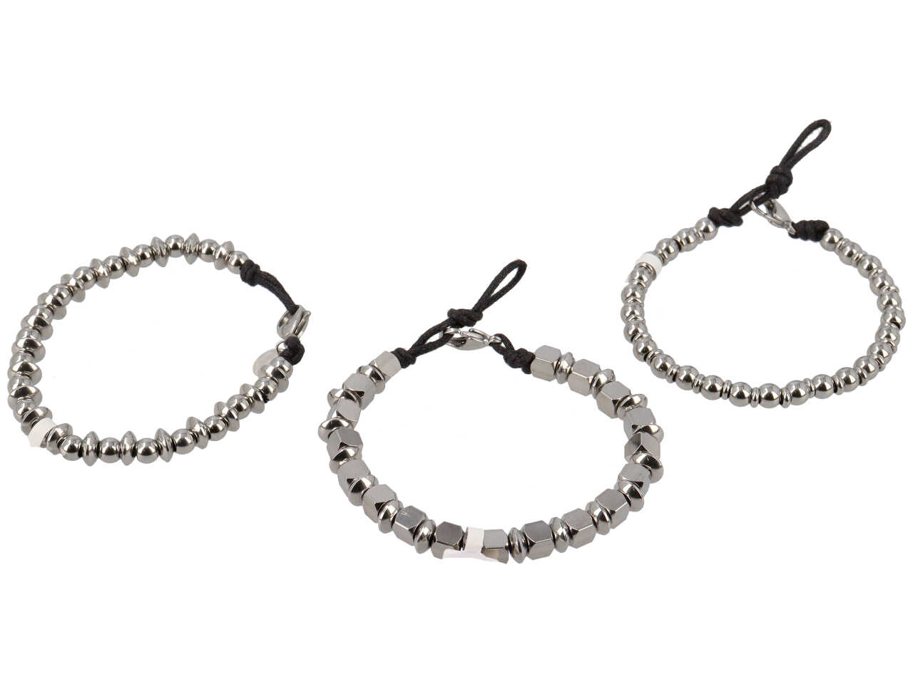 BRACCIALE UOMO ACCIAIO+LACCIO BU 24220