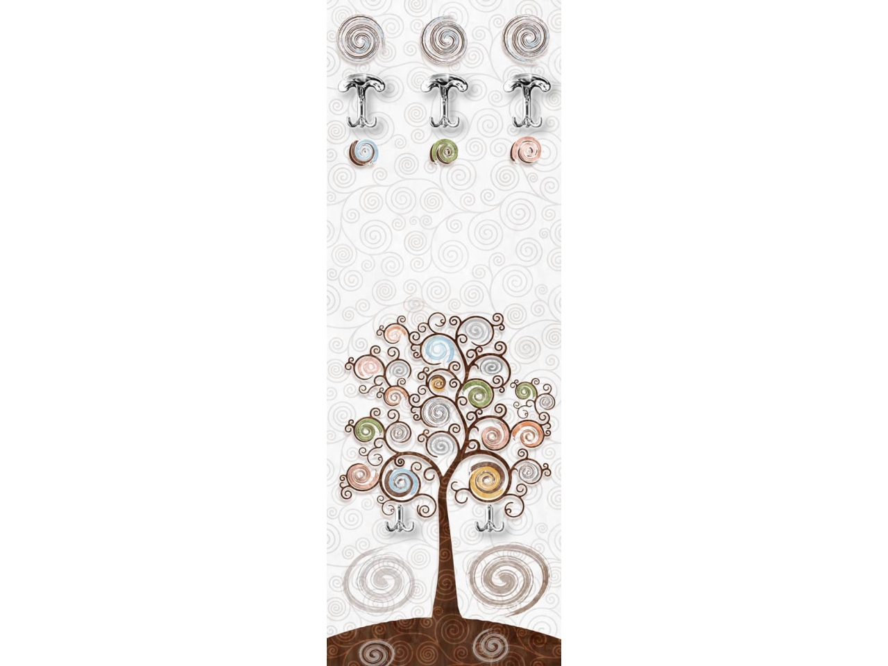 APPENDIABITI 46X125CM WHITE 15627