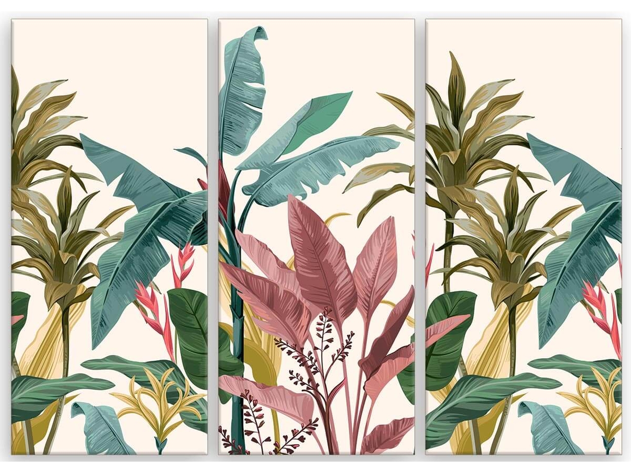QUADRO 100X150CM BANANA LEAVES 93049 QUADRO 100X150CM BANANA LEAVES 93049