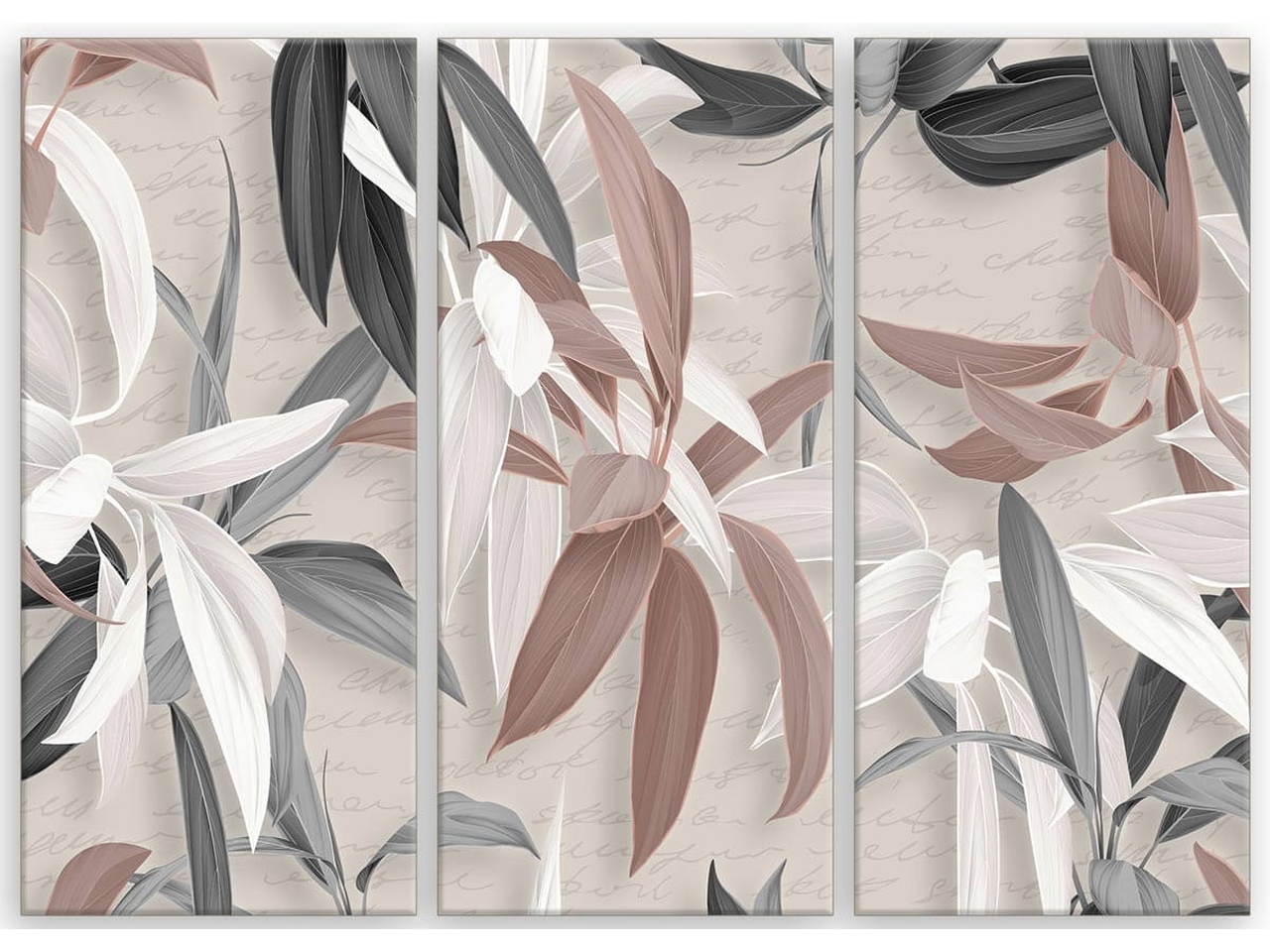 QUADRO 100X150CM LEAVES MIX 93050 QUADRO 100X150CM LEAVES MIX 93050