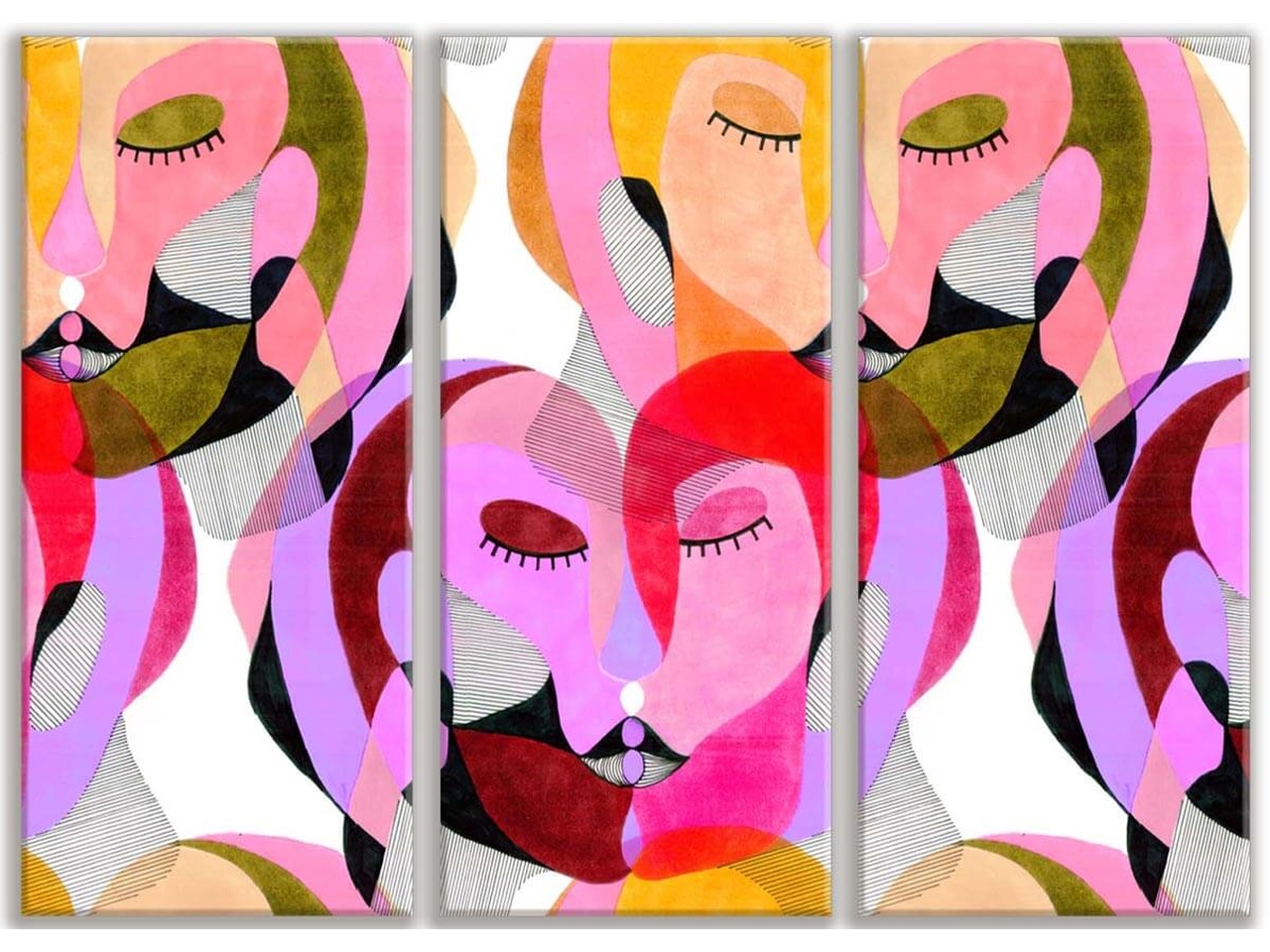 QUADRO 100X150CM LOVER’S FACES 93057 QUADRO 100X150CM LOVER’S FACES 93057
