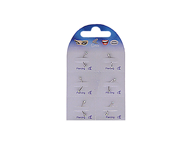 BANANA 1,2×10 PALLINA ZIRCONE BP8660