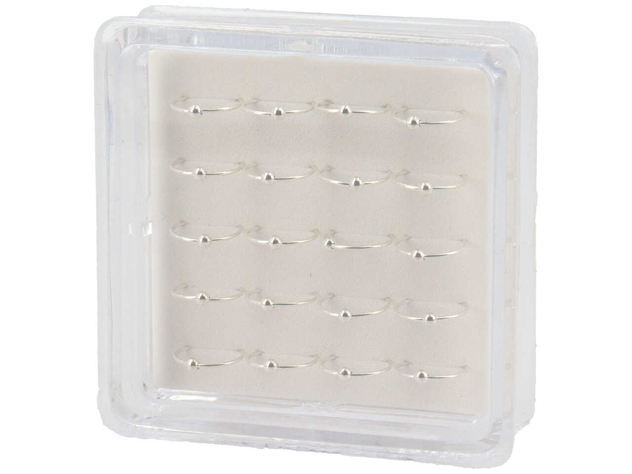 CERCHIETTO NASO 10MM C/PALL.20PZ OR0925 CERCHIETTO NASO 10MM C/PALL.20PZ OR0925