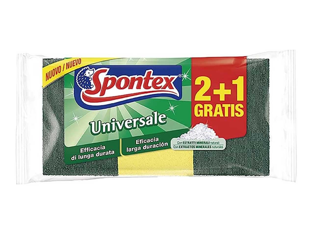 SPONTEX SPUGNA UNIVERSALE 3pz 19400079