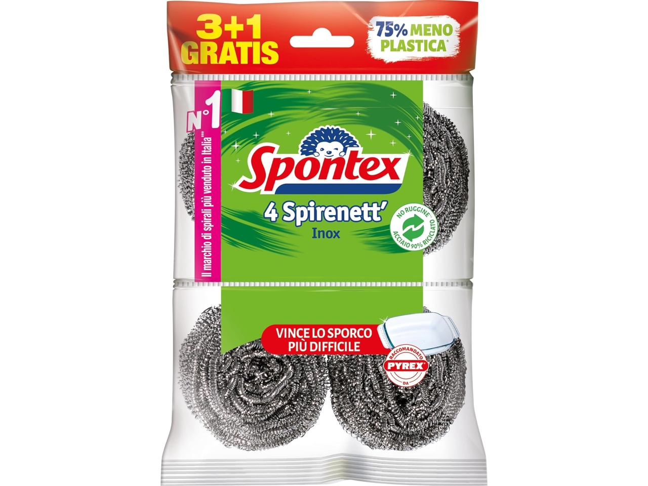 SPONTEX SPIRENETT INOX 3+1 19500153