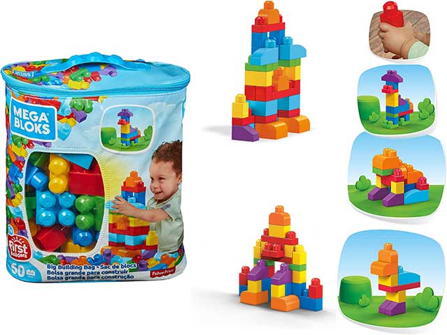 MEGA BLOKS SACCA 60pz DCH55