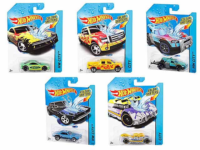 HOT WHEELS CAMBIA COLORE BHR15-0