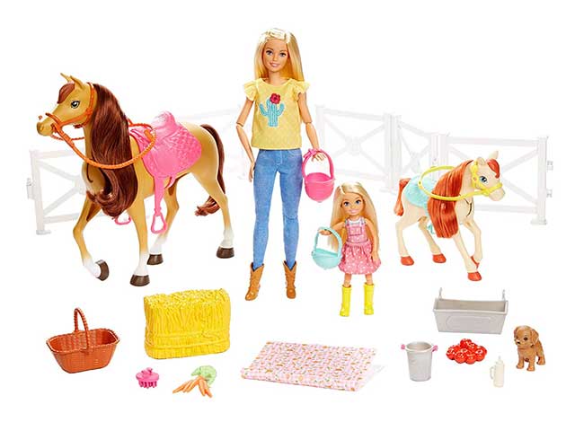 BARBIE E CHELSEA IL RANCH FXH15 $