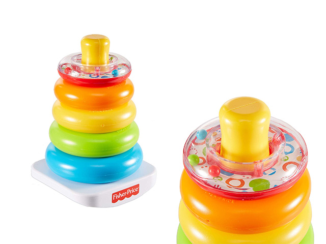 FISHER PRICE PIRAMIDE 5 ANELLI GKD51