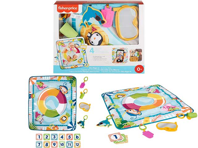 FISHER PRICE TAPPETINO ATT.IN PISCINA GRR44