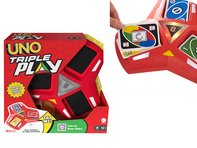 GIOCO UNO TRIPLE PLAY   HCC21-0 $§8