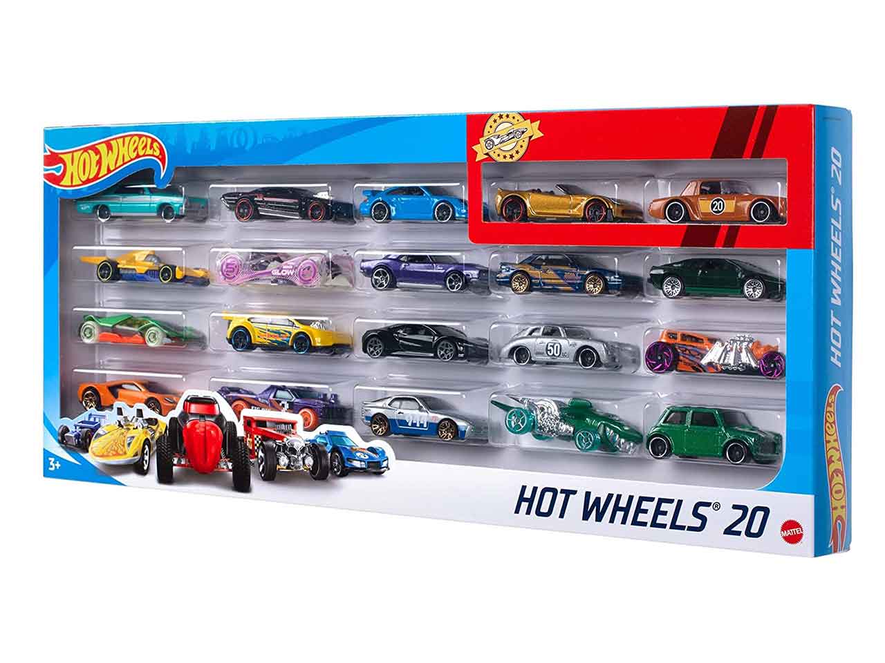 HOT WHHELS BASIC 20 DIE CAST GIFT SET H7045