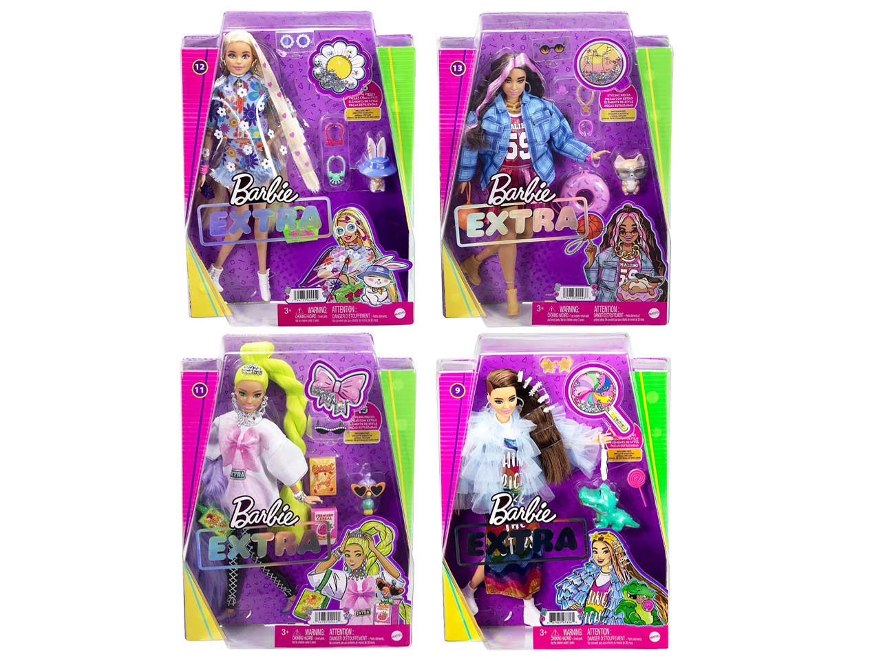 BARBIE EXTRA GIACCA BLU GYJ78  $ § 5