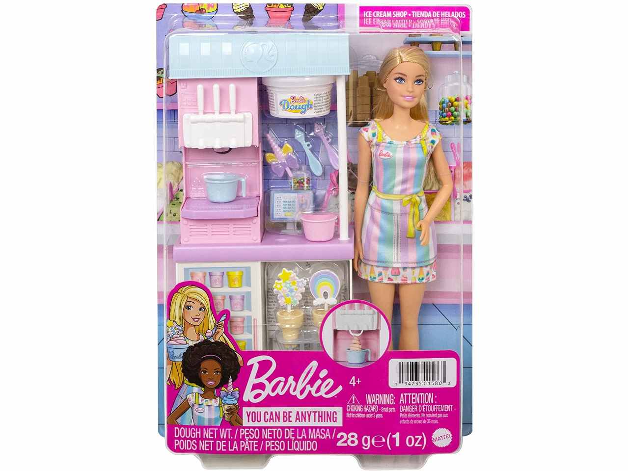 BARBIE GELATERIA PLAYSET HCN46-0