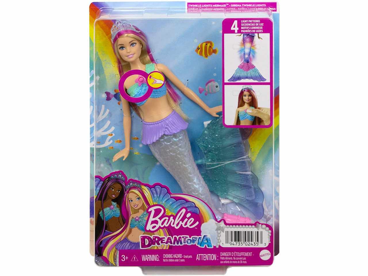 BARBIE SIRENA SCINTILLANTE HDJ36-0 BARBIE SIRENA SCINTILLANTE HDJ36-0