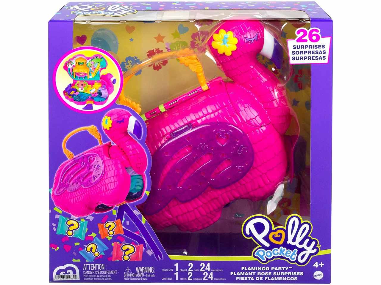 POLLY POCKET FENICOTTERO MEGA PARTY HGC41
