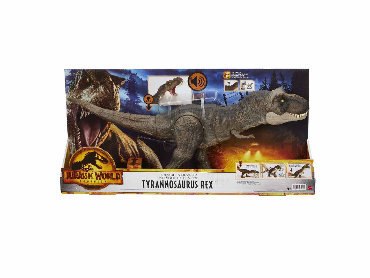 JURASSIC WORLD 3 T-REX DEVASTA HDY55$