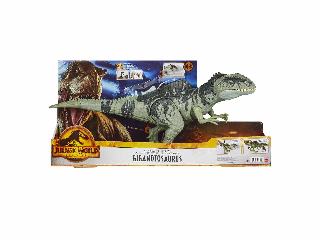 JURASSIC WORLD 3 GIGANTOSAURO ATTACCO $
