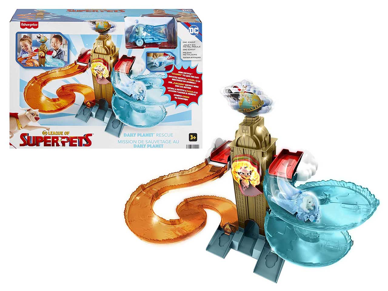 LEAGUE OF SUPERPETS DIE CAST PLAY HGL15