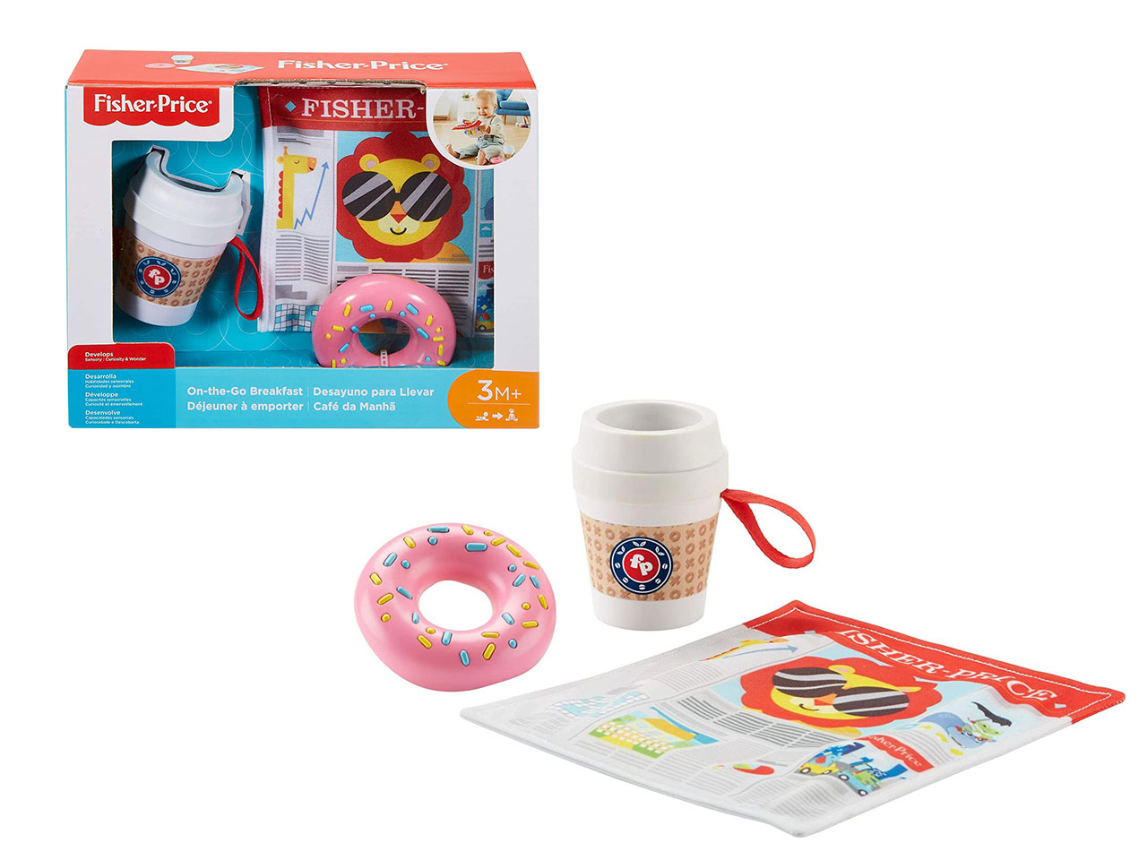 FISHER PRICE ON THE GO SET COLAZI FGH85 $