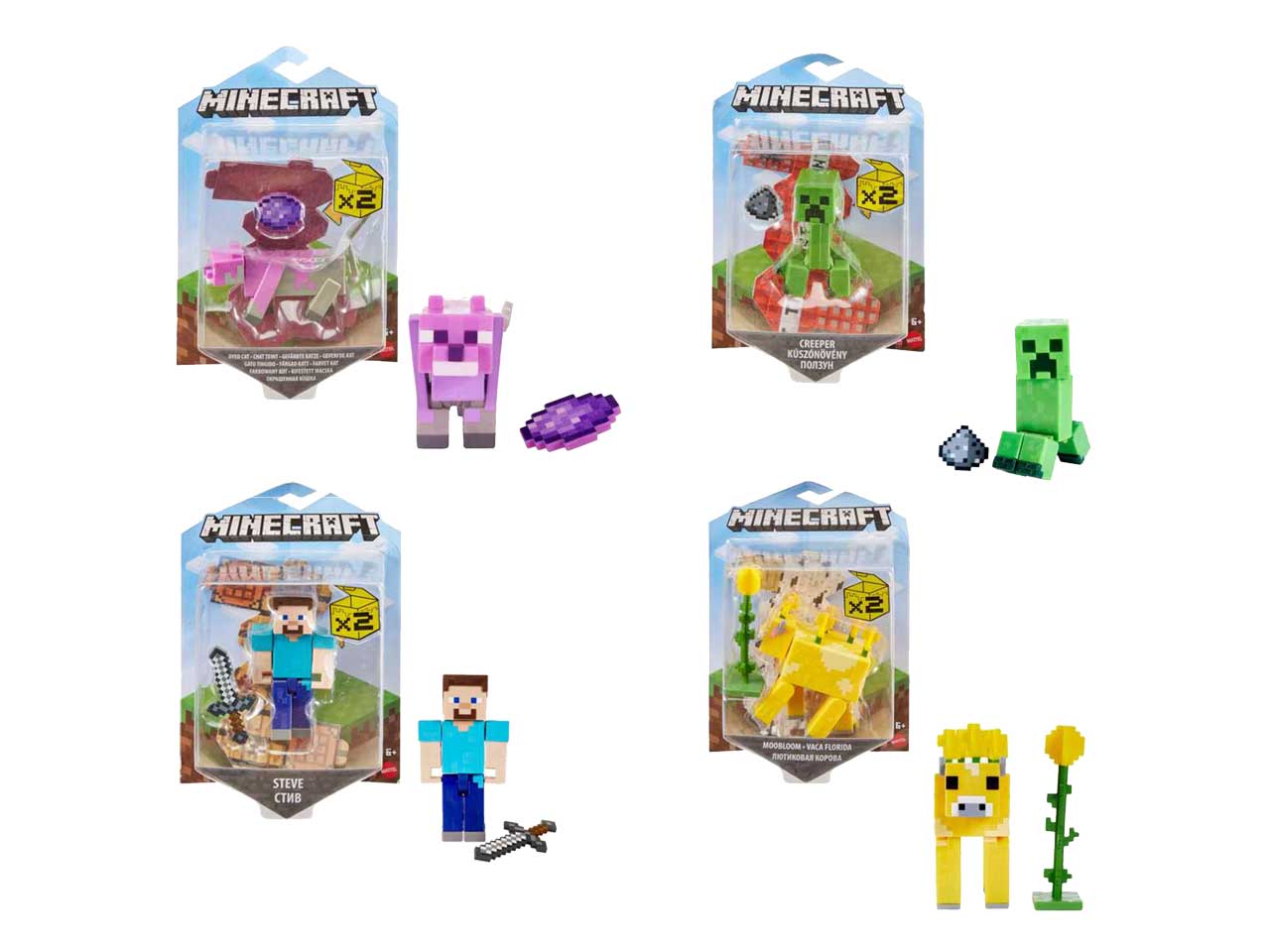 MINECRAFT PERSONAGGI ASSORTITI