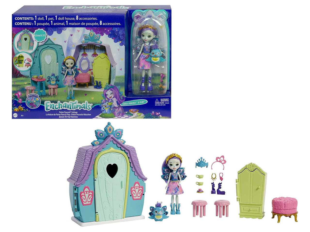 ENCHANTIMALS PLAYSET COTTAGE CON GYN61