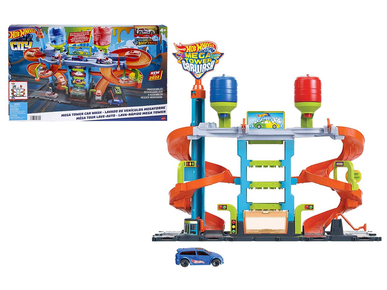 HOT WHEELS CITY MEGA TORRE AUTOLA HDP05 HOT WHEELS CITY MEGA TORRE AUTOLA HDP05