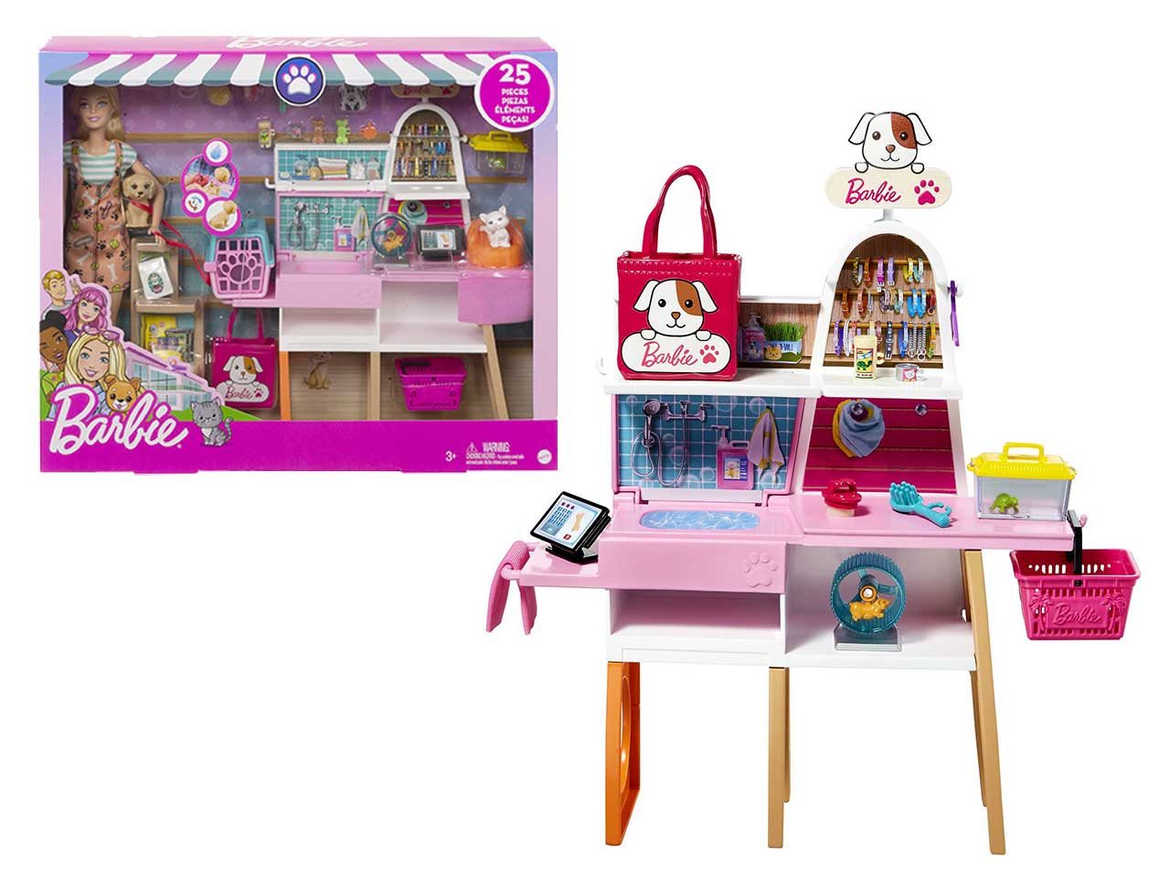 BARBIE NEGOZIO DEGLI ANIMALI CO GRG90-0