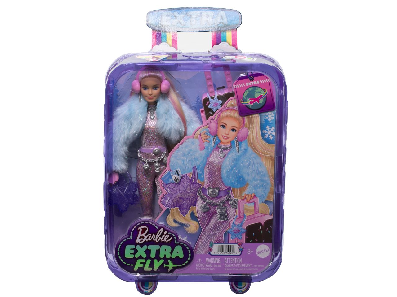 BARBIE EXTRA LOOK DA NEVE HPB16-0