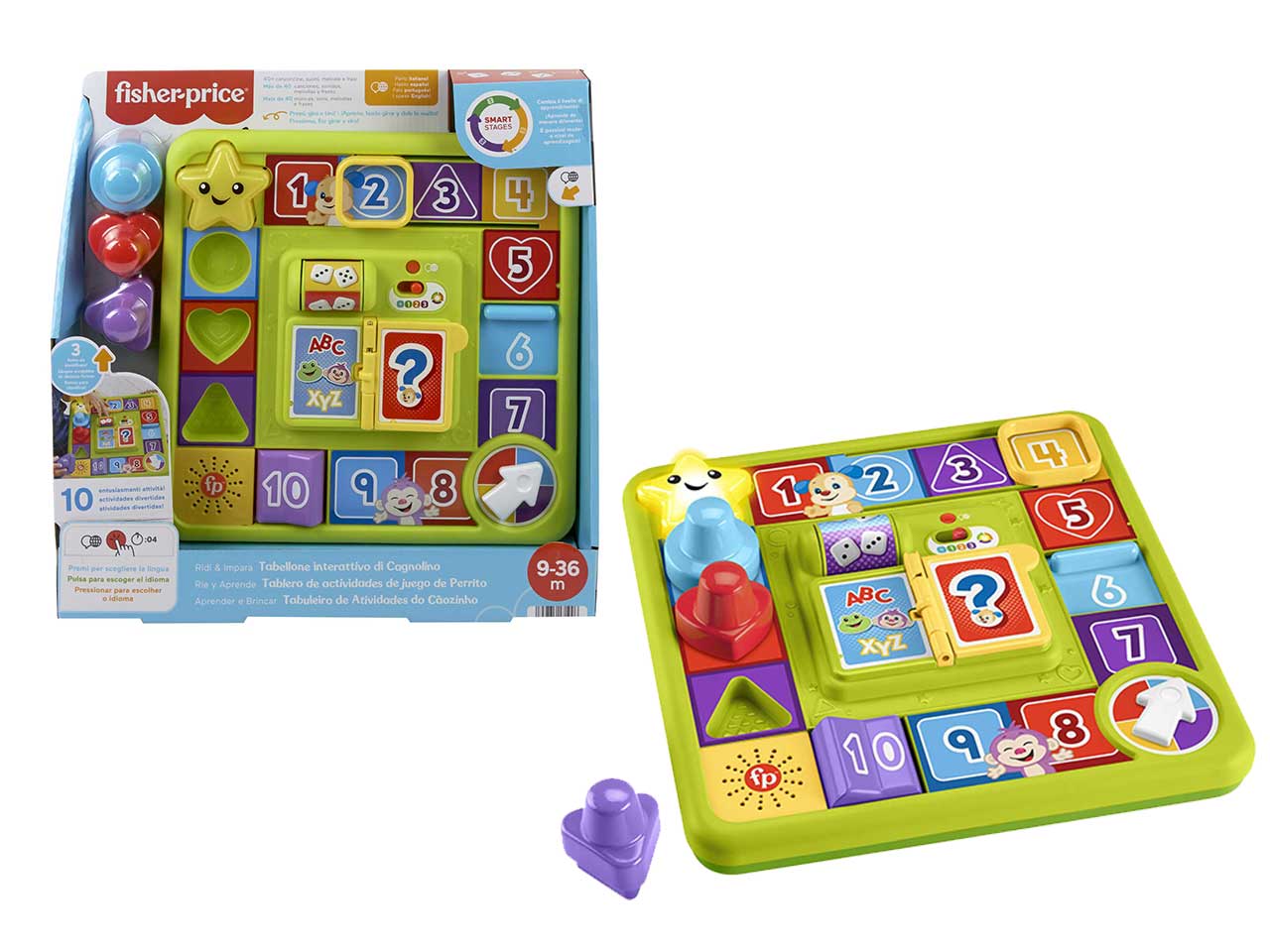 FISHER-PRICE PANNELLO INTERATTI HRB69-0