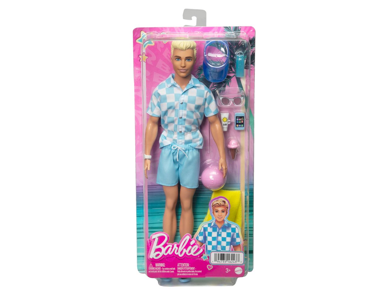 BARBIE MOVIE – KEN BEACH HPL74-0
