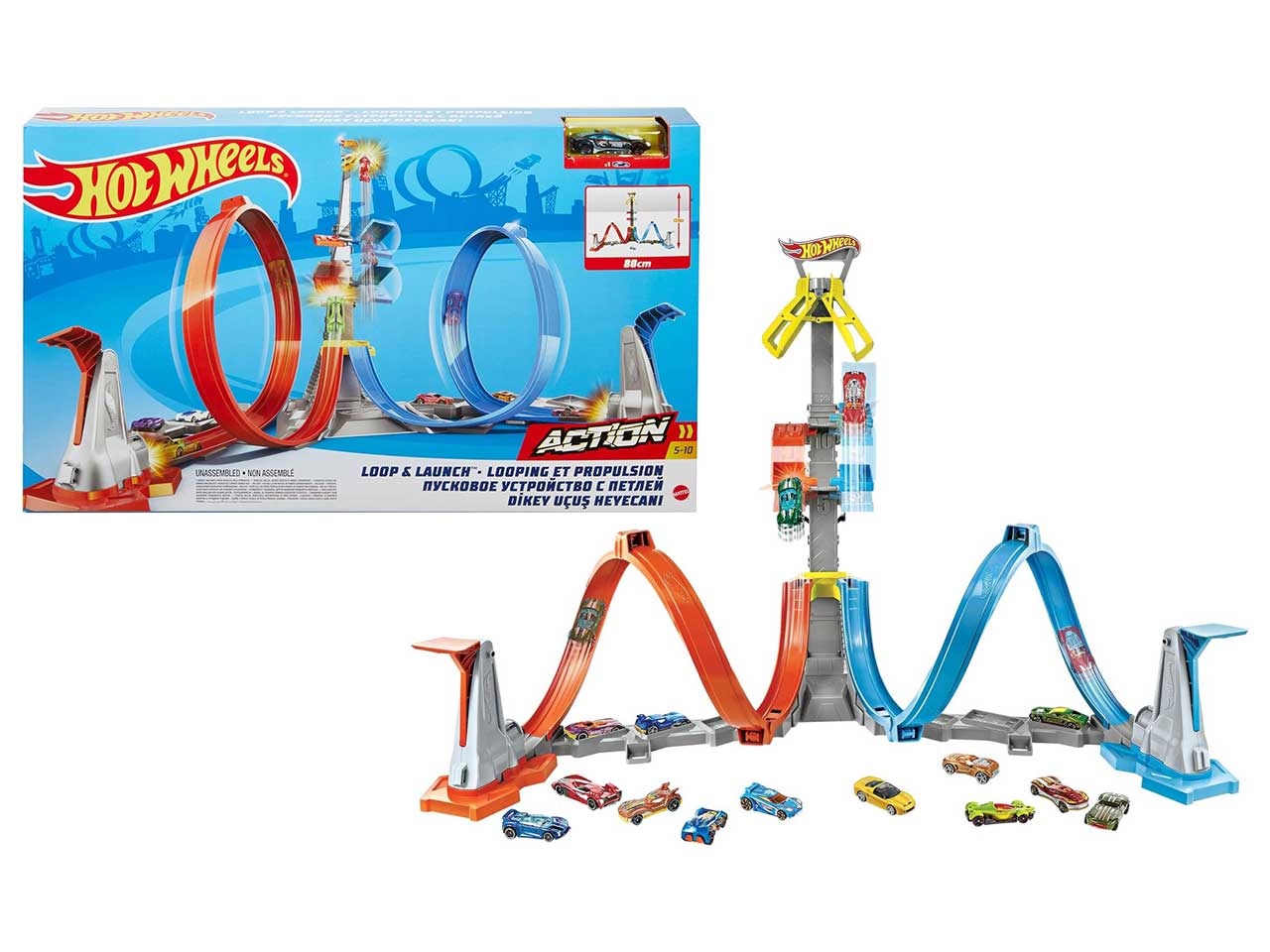 PISTA HOT WHEELS ACTION LOOP LAUNCH PISTA HOT WHEELS ACTION LOOP LAUNCH