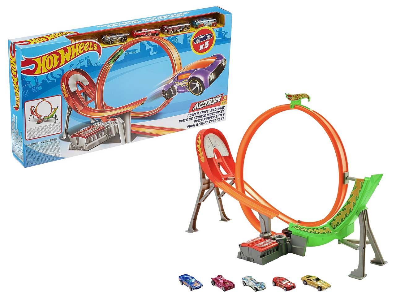 HOT WHEELS PISTA POWER SHIFT RACEWAY HOT WHEELS PISTA POWER SHIFT RACEWAY
