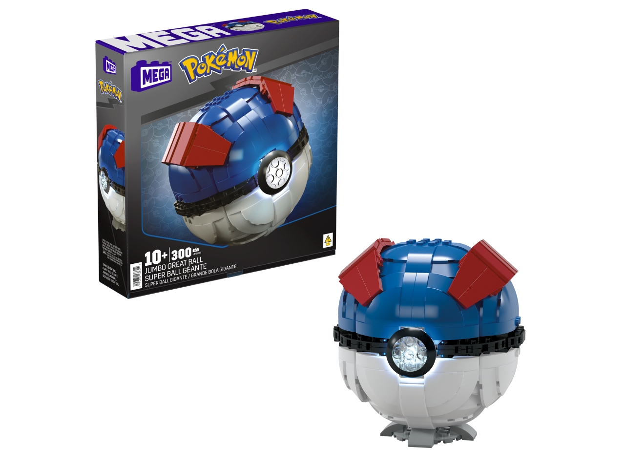 MEGA POKEMAN POKEBALL GIGANTE HMW04-0