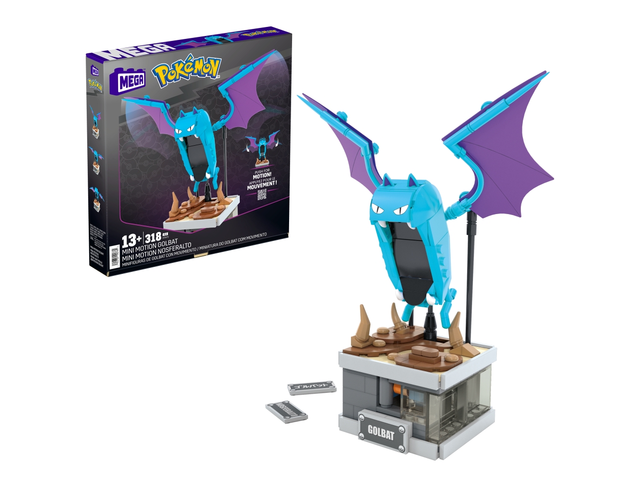 POKEMON – MINI MOTION GOLBAT HTH72-0 POKEMON – MINI MOTION GOLBAT HTH72-0