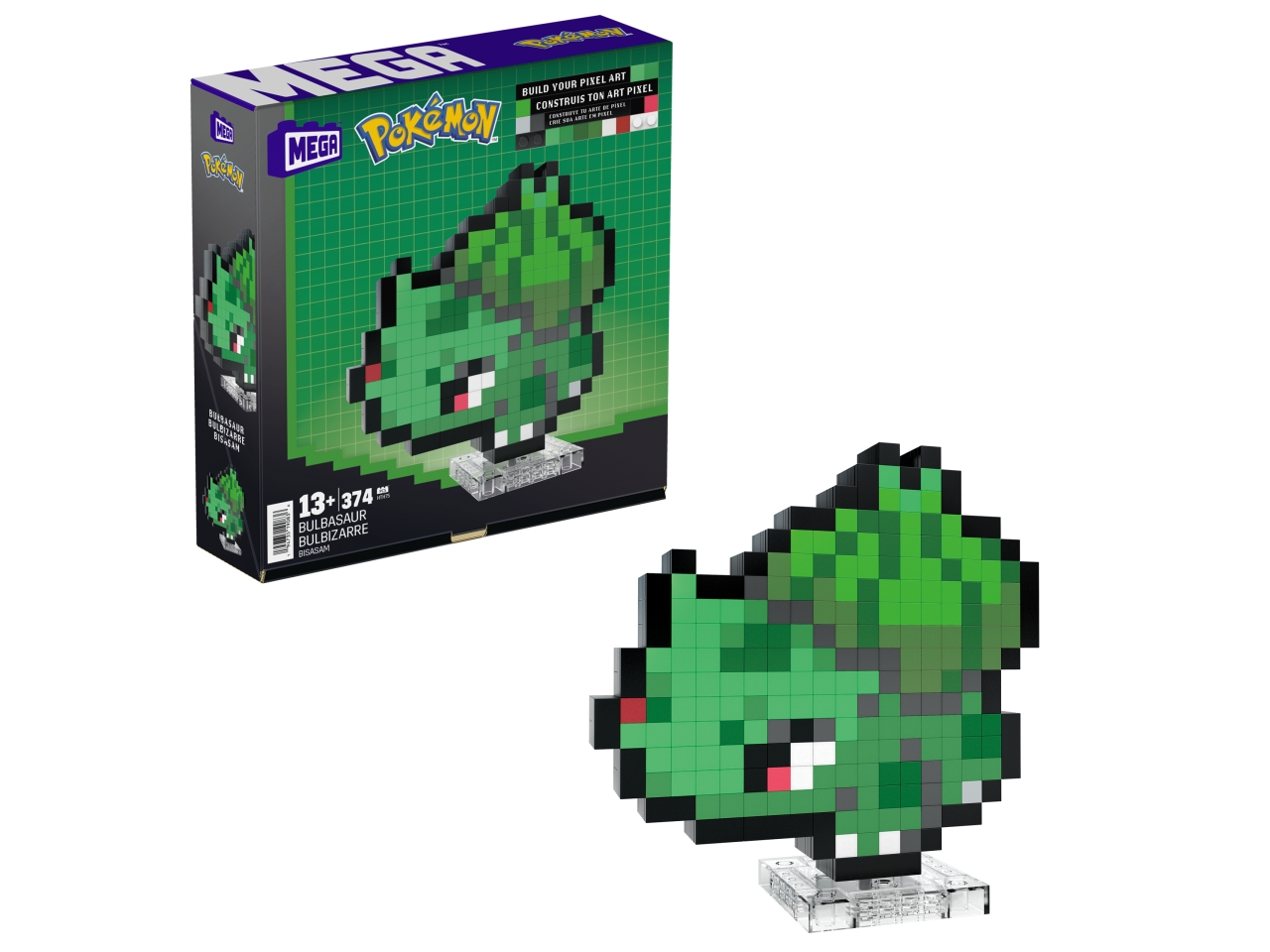 POKEMON PIXEL ART BULBASAUR HTH75-0 POKEMON PIXEL ART BULBASAUR HTH75-0
