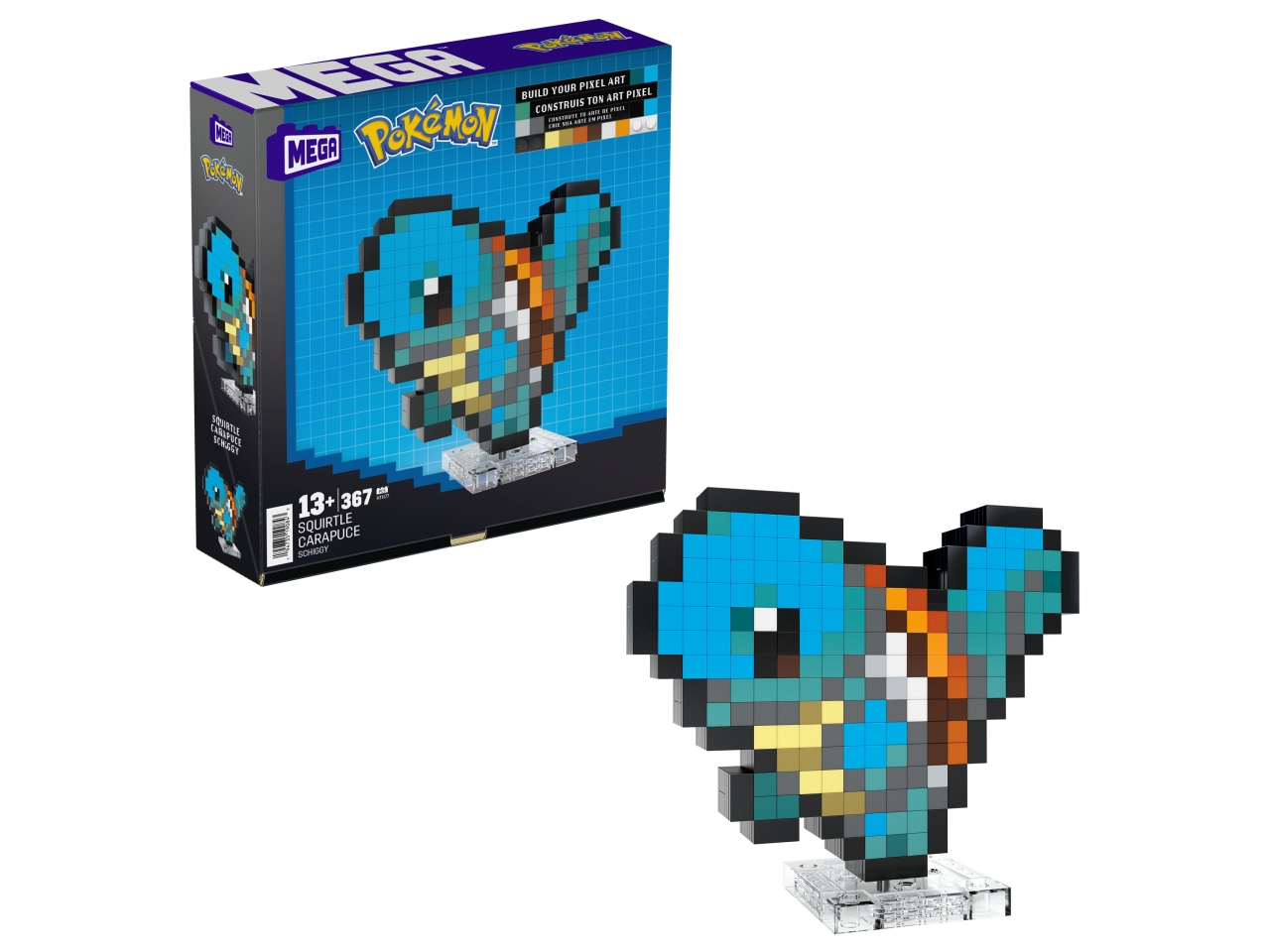 POKEMON PIXEL ART – SQUIRTLE HTH77-0 POKEMON PIXEL ART – SQUIRTLE HTH77-0