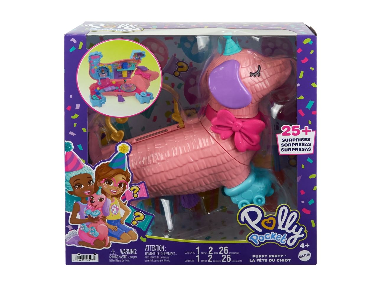 POLLY POCKET FESTA DEI CUCCIOLI HYD98-0