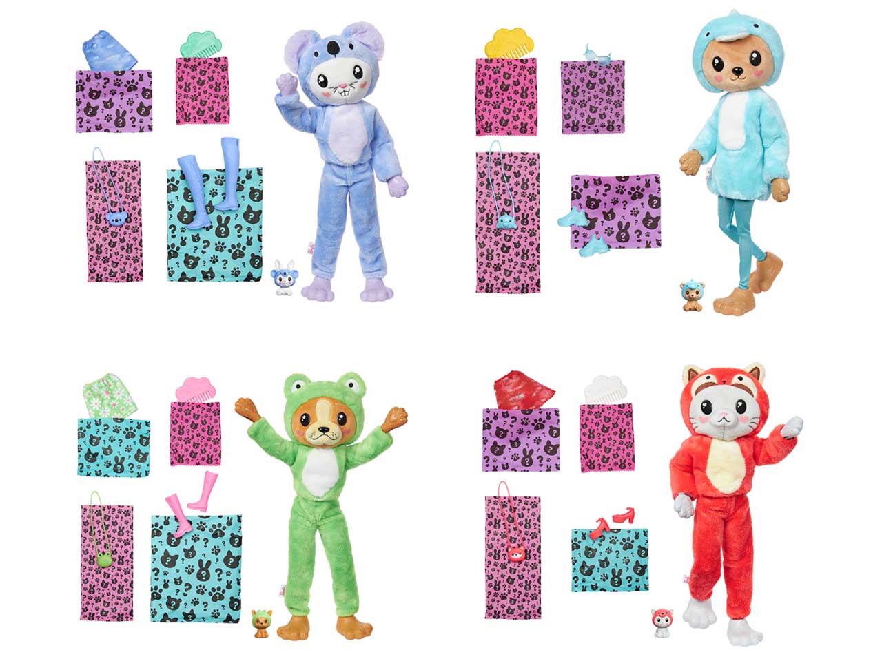 BARBIE CUTIE REVEAL AZZURRO HRK25