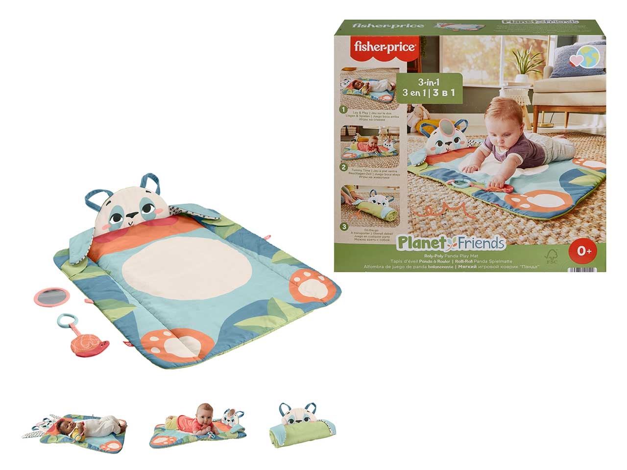 FISHER-PRICE TAPPETINO PANDA HKD65-0