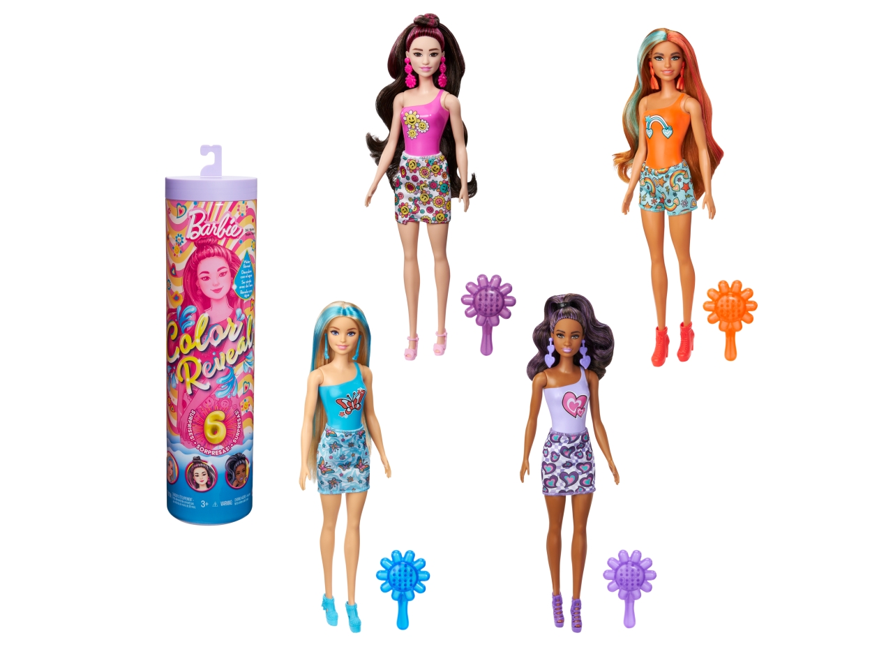 BARBIE COLOR REVEAL MULTICOLOR HRK06