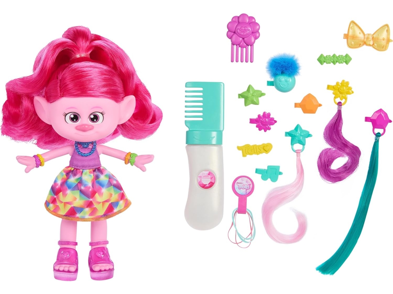 TROLLS POPPY CAPELLI GLITTER HNF25 TROLLS POPPY CAPELLI GLITTER HNF25