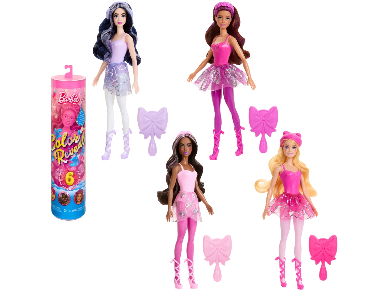 BARBIE COLOR REVEAL BALLERINE HRK17-0