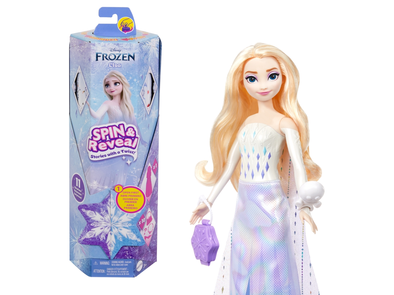 FROZEN ELSA SPIN E REVEAL HTG25-0