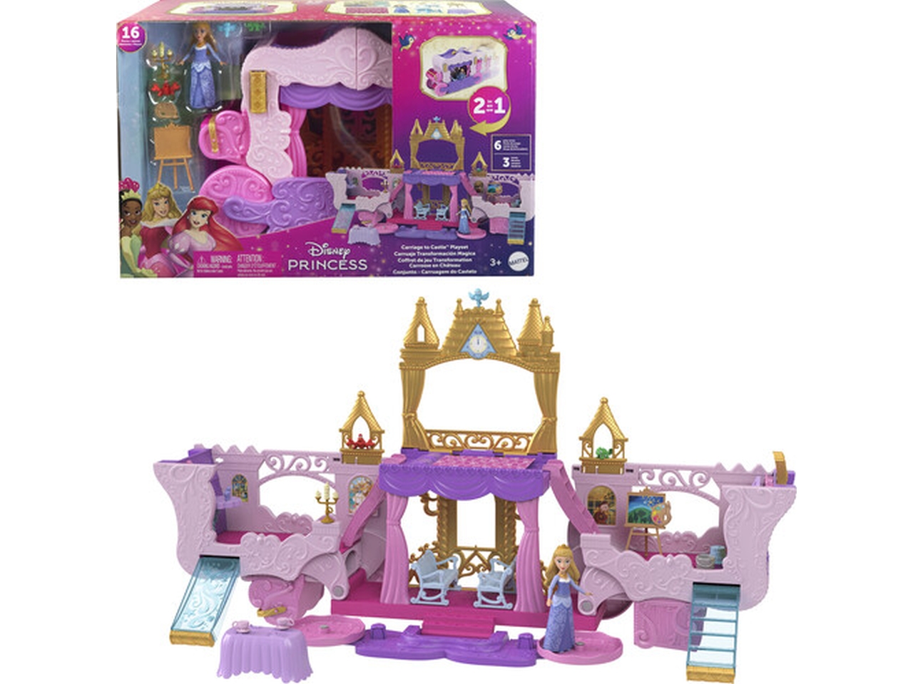 DISNEY PRINCESS PLAYSET HWX17-0
