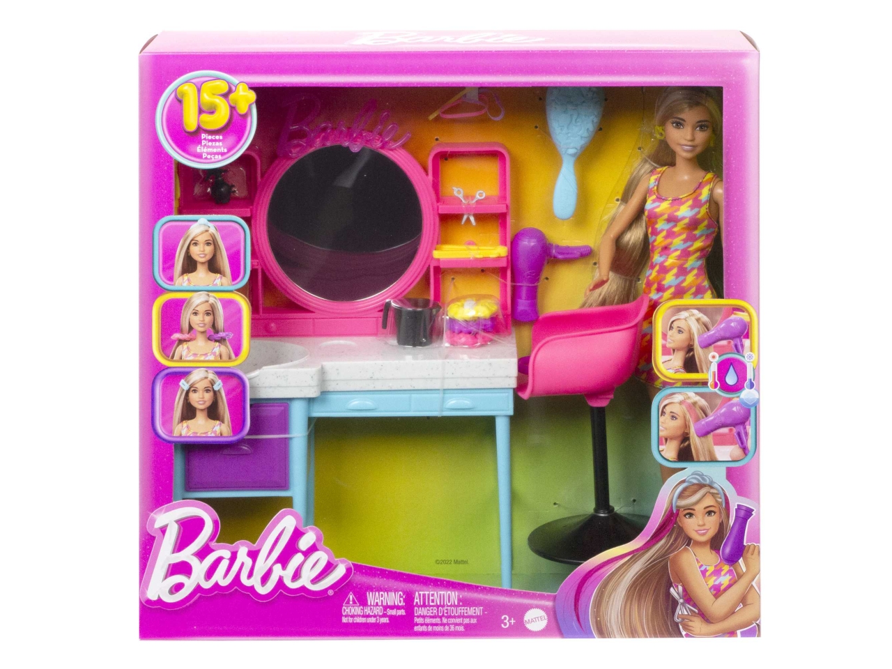 BARBIE SALONE DI BELLEZZA PLAYSET HKV00